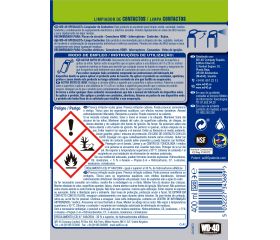 WD-40 Specialist Limpiador de Contactos 400ml Doble Acción